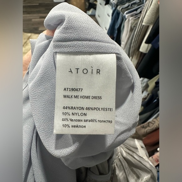 NWT REVOLVE ATOIR Walk Me Home Cocktail Mini Dress Metallic Silver US XS/6 - Picture 7 of 7